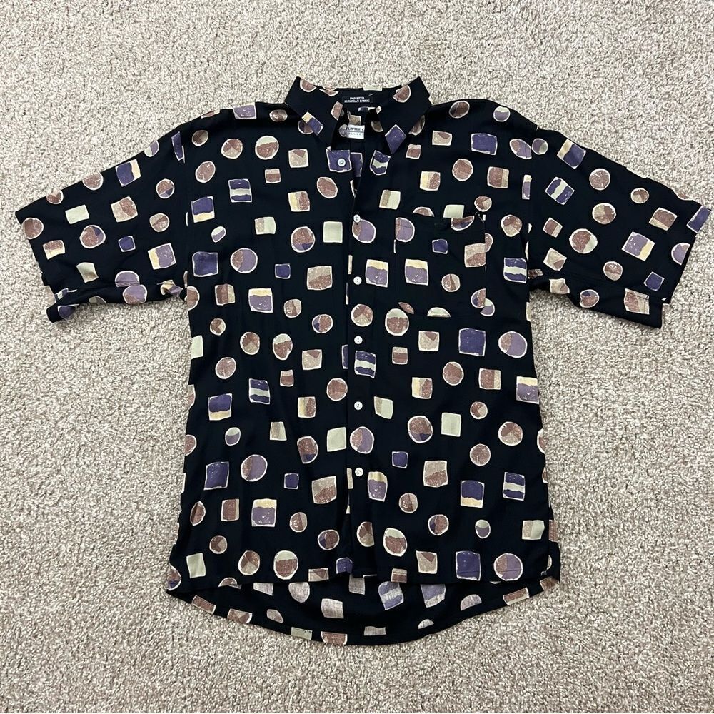 Vintage Tuttle Golf Collection Button Down men's L